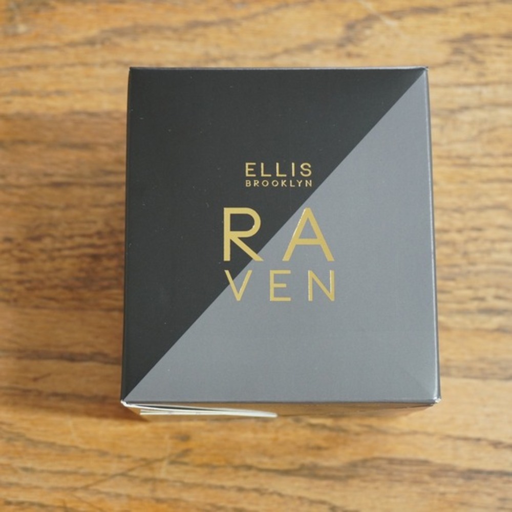 Ellis Brooklyn Raven Terrific Scented Candle 6.5oz Peony‎ Patchouli Rhubarb Musk
